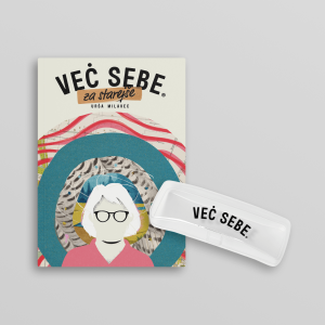 VEČ SEBE / ZA STAREJŠE (knjiga) + darilo etui za očala